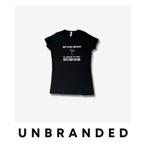 Funny T-Shirt Stand Back I’m Going To Try Science